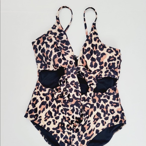 Women Sexy Solid Push Up High Cut Lace Up Halter One Piece Swimsuit - Picture 2 of 4